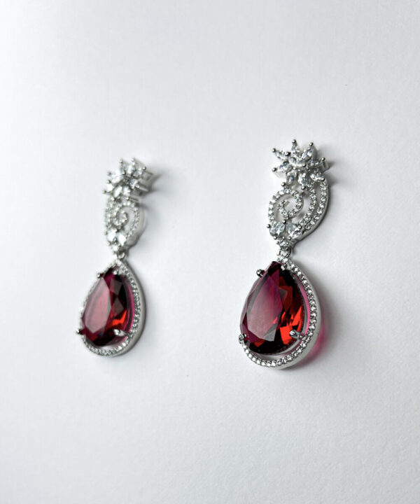 Red Night Earrings