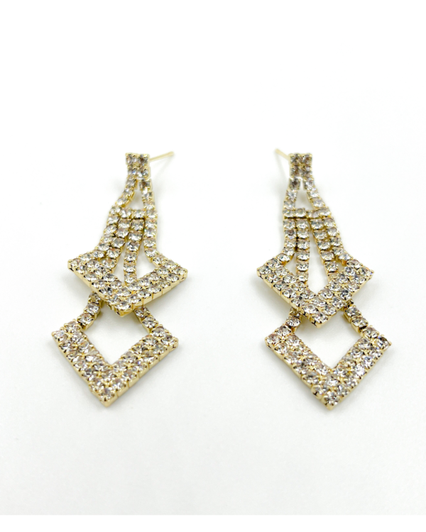 Shiny Arrow Alloy Earrings