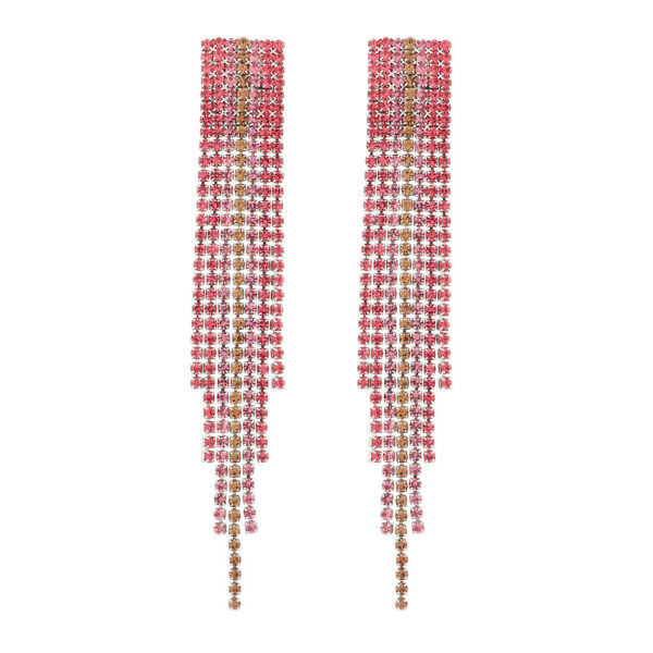 Luxurious Lady Crystal Dangling Earrings
