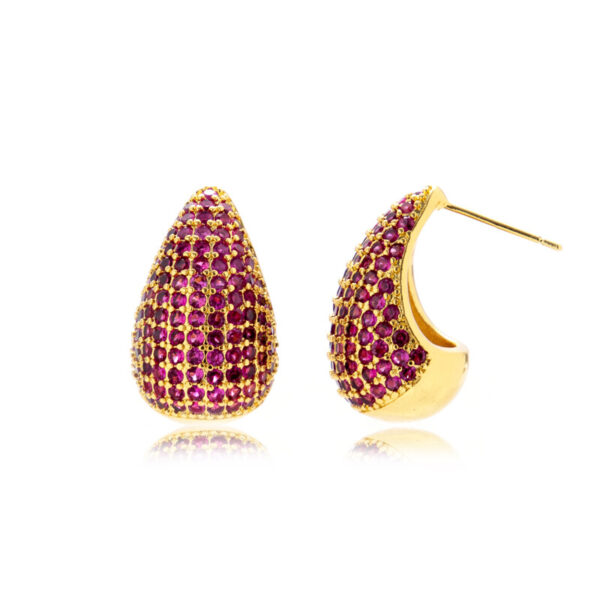 French Water Droplets Studs