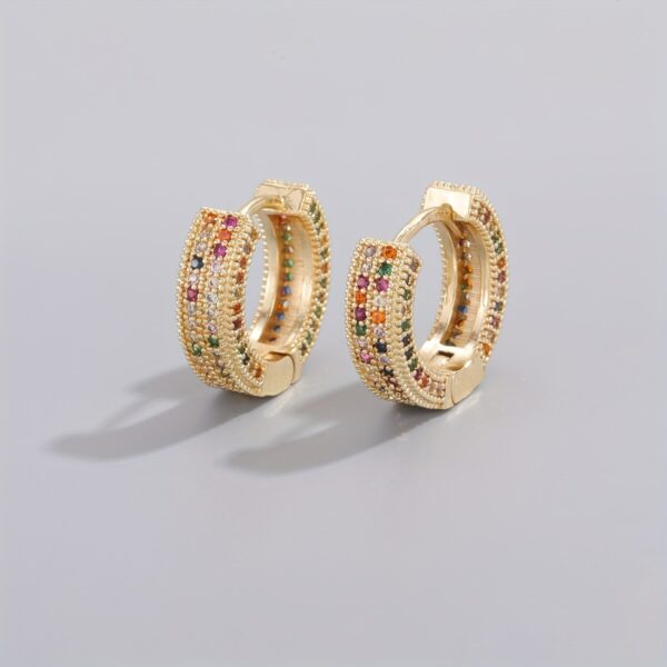 Elegant Circle Hoop Earrings