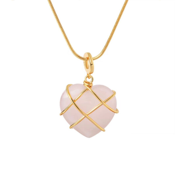 Heart Shape Crystal Necklace
